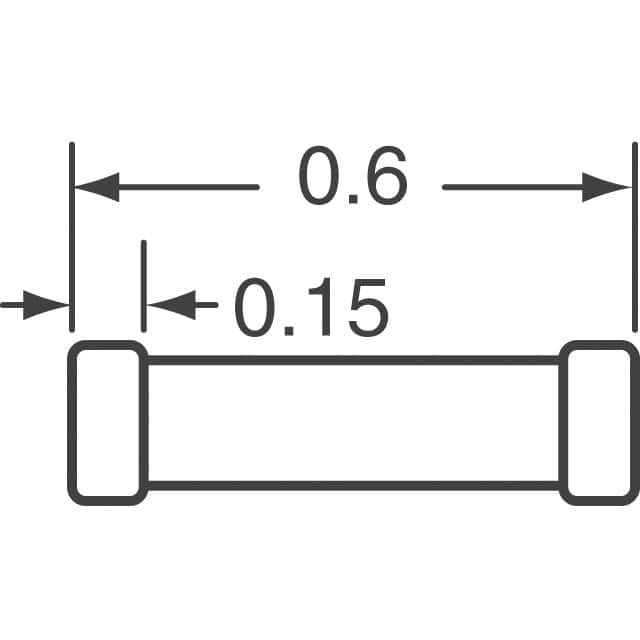 BLM03AG601SN1D Murata Electronics  Perles et puces de ferrite